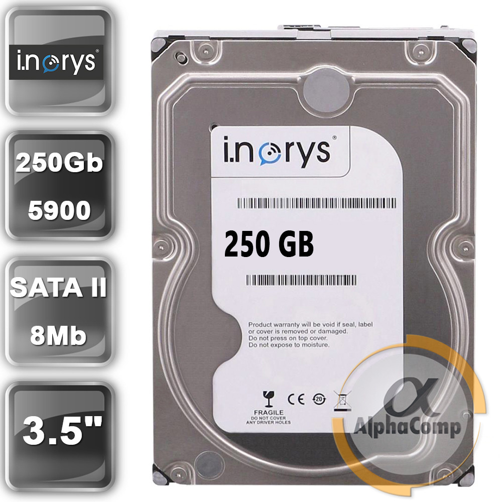 Жорсткий диск 3.5" 250 Gb I.Norys INO-IHDD0250S2-D1-5908 Ref