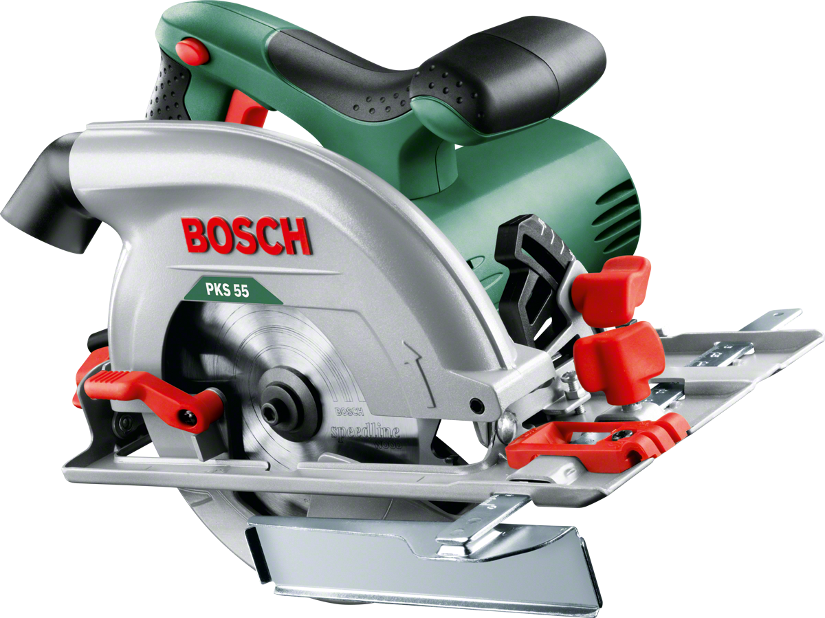 Пила дискова Bosch PKS 55 (1200 Вт) - фото 1 - id-p619843433