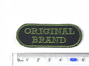 Нашивка Original brand хакі 60х22 мм, фото 3