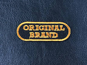 Нашивка Original brand оранж 60х22мм