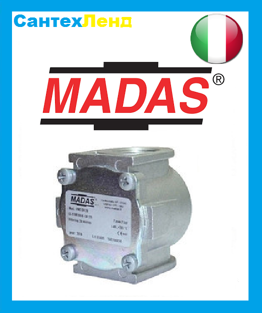 Фільтр газовий Madas FMC 25 6 бар (компакт), фото 1