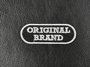 Нашивка Original brand чорно-білий 60х22мм, фото 1