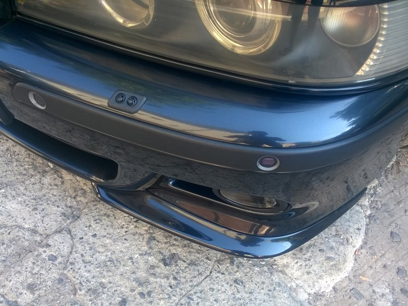НАКЛАДКИ (КЛИКИ) ПЕРЕДНОГО БАМПЕРА BMW E39 M-ПАКЕТ