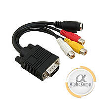 Переходник VGA (m) - RCA (f)