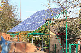 Сонячна станція під "зелений тариф" потужністю 5 кВт