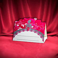 Розсадкова картка на весільний стіл, гостеві, банкетні