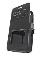 Чорний чохол-книжка Nillkin на магніті з двома віконцями для Xiaomi Redmi 3S