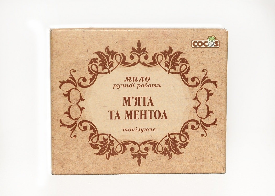 Мыло Мята и ментол 100 гр, ТМ Cocos - фото 1 - id-p619954213