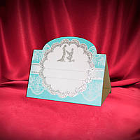 Рассадочная карточка на свадебный стол, гостевые банкетные карточки
