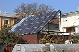 Мережева сонячна електростанція 10 кВт під Зелений тариф