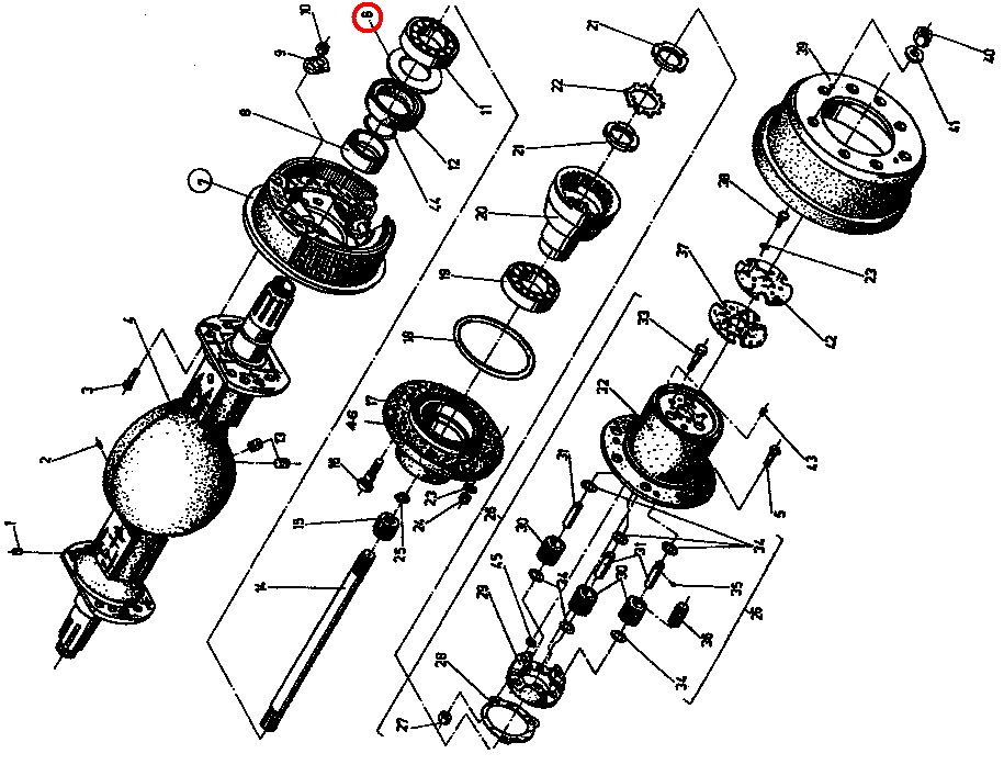 Шайба 6140 00.00.03 259159 Балканкар ДВ1788-ДВ1792