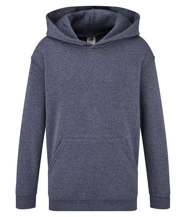 

Толстовка детская с капюшоном Classic hooded 128, VF Темно-Синий Меланж