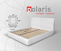 Двуспальная кровать Полярис с матрасом