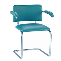 Sylwia arm chrome (Сільвія арм) офісний стілець для відвідувачів, кольори в асортименті