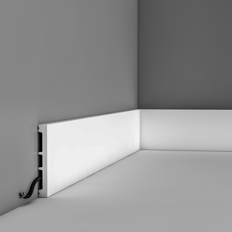 Плінтус, багатофункціональність Orac Decor SX163, 200 x 10.2 x 1.3 cm, фото 1