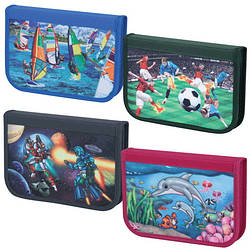 Пенал TIGER (1 відділення, без наповнення, тканина з малюнком 3D)