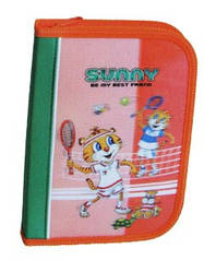 Пенал TIGER (1 відділення, без наповнення, з малюнком, що переливається)