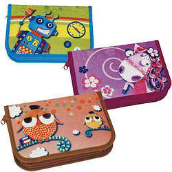 Пенал TIGER Clay Figure (1 відділення, без наповнення, тканина з малюнком)