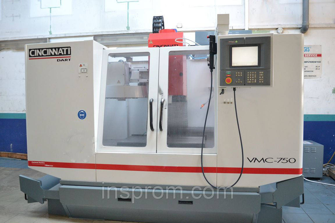 Вертикальний фрезерний обробний центр з ЧПУ Cincinnati Milacron DART 750