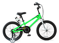 Дитячий велосипед 18 Royal Baby Freestyle Steel зелений