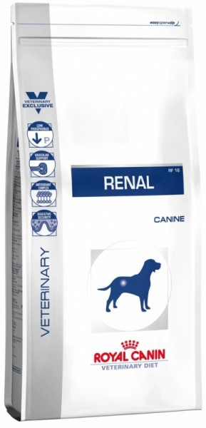 Корм для собак Royal Canin (РОЯЛ КАНІН) RENAL при хронічній нирковій недостатності, 14 кг