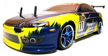 Радіокерована модель Дрифт 1:10 Himoto DRIFT TC HI4123BL Brushless (синій), фото 2