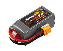 Акумулятор Dinogy G2.0 Li-Pol 1300 mAh 14.8 V 4S 70C 39x34x71мм XT60