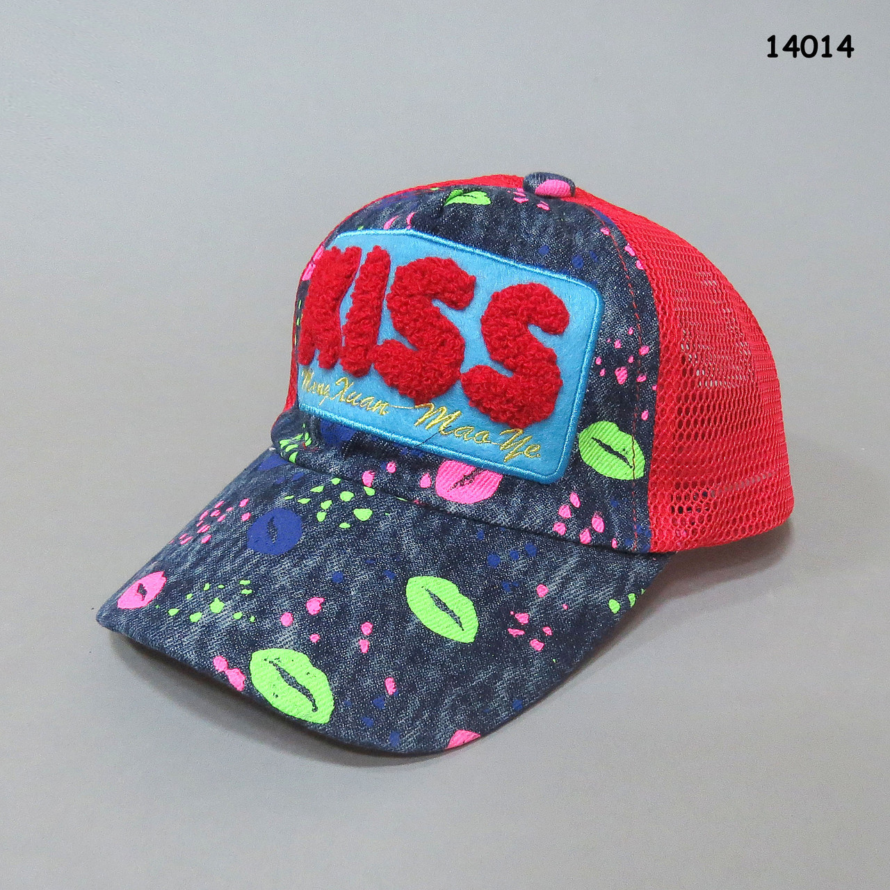 Кепка Kiss для девочки. 50-52 см - фото 3 - id-p543613644
