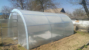 Теплиця "Комбінована "4*6" з профільної труби 30*30 , фото 2