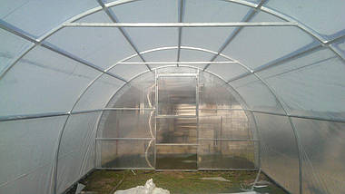 Теплиця "Комбінована "4*6" з профільної труби 30*30 , фото 5