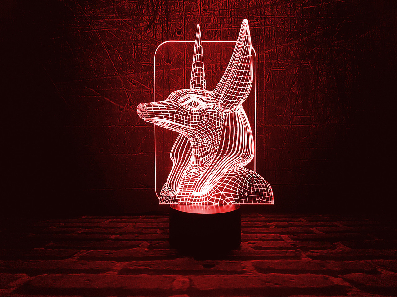 Змінна пластина для 3D-світильників "Анубіс" 3DTOYSLAMP, фото 1