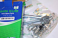 Рем комплект задних тормозных колодок левый (полный) Ланос (SHIN KUM) 90199718