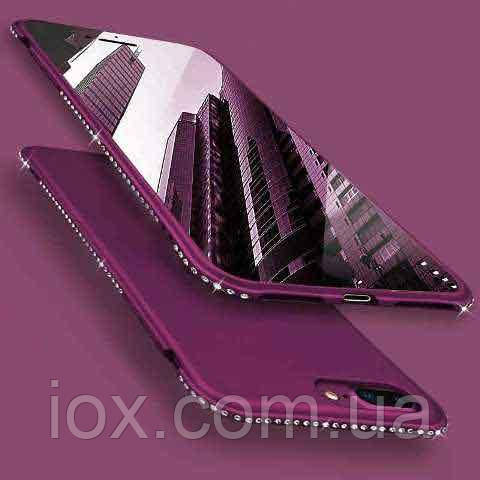 М'який чохол з камінням Сваровські для iPhone 7 і iPhone 8 (4.7"), фото 1