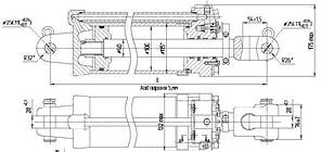 Ремонт гідроциліндра З 100/40х200-3.44(515), фото 3