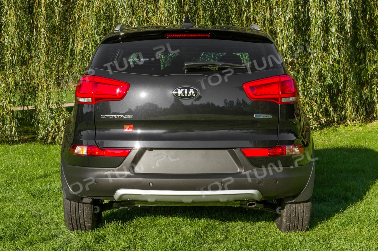 Накладка переднього і заднього бампера тюнінг Kia Sportage