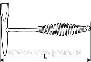 Молоток сварщика, TOPEX - фото 2 - id-p231276958