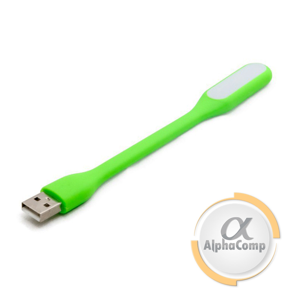 Ліхтарик гнучкий LED USB 1.2W 4500K Green