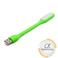 Ліхтарик гнучкий LED USB 1.2W 4500K Green