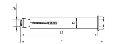 однораспорный анкер купити