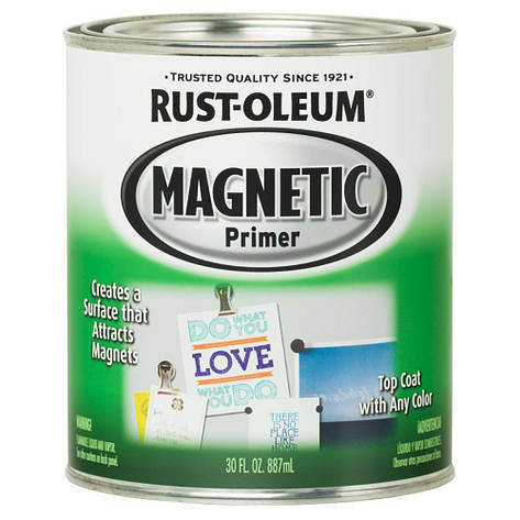 Магнітна фарба (магнітний ґрунт) Rust-Oleum на 1,5 кв.м., фото 2