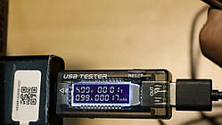 USB-тестер для вимірювання ємності, струму, часу 3-20 V 3.3 A KWS-V21
