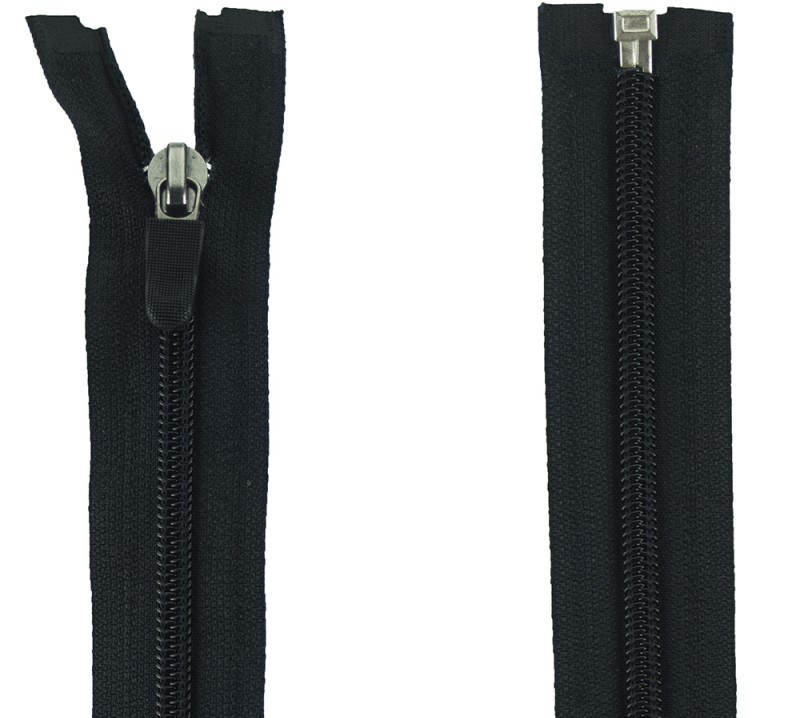 Застібка-монія Спіраль 80 см (Тип5) з гумовим бігунком