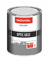 Автоемаль металік Novol OPTIC BASE 626 мокрий асфальт, 1 л.