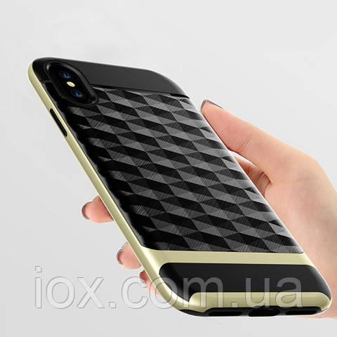 Комбінований захисний чохол-бампер для iPhone X