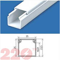 Кабельний канал (короб) 25х25 (80 м.п./пач.) 220тм