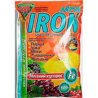 Железный купорос 500г Айрон Iron Садовод 4820072975121 |Залізний