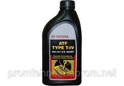 Масло трансмісійне TOYOTA ATF Type T-IV 1qt (946 ml)