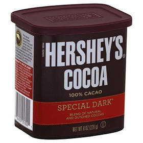 Какао hershey's Cocoa 100% Special Dark 226g