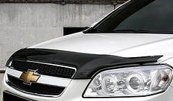 Дефлектор капота з логотипом для Chevrolet Captiva '2006-2011 (EGR)