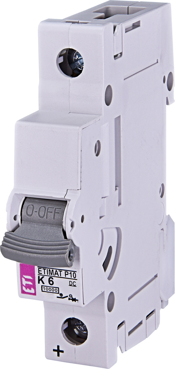 Авт. вимикач ETIMAT P10 DC 1p K 10A (10 kA)